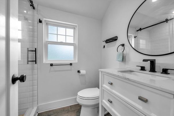 Bathroom, Glass Shower, Interior