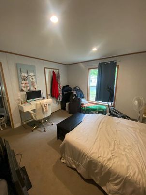 Bedroom, Home Office, Interior, Recessed Lighting