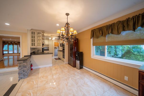 Chandelier, Interior, Kitchen, Recessed Lighting