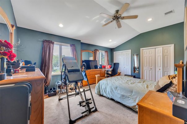 Bedroom, Home Office, Interior, Recessed Lighting