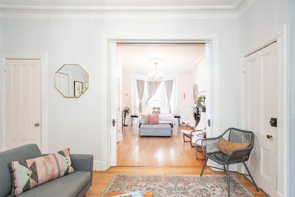 Chandelier, Interior, Living room, Wood Texture Flooring