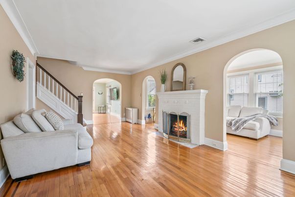 Fireplace, Interior, Living room, Wood Texture Flooring