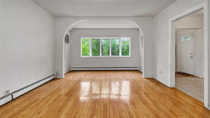 Empty room, Interior, Wood Texture Flooring