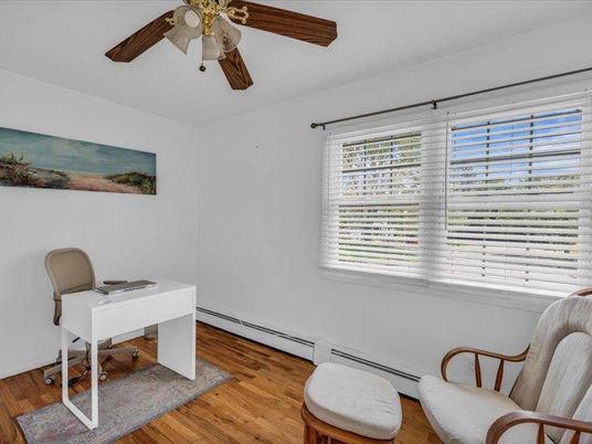 Home Office, Interior, Wood Texture Flooring