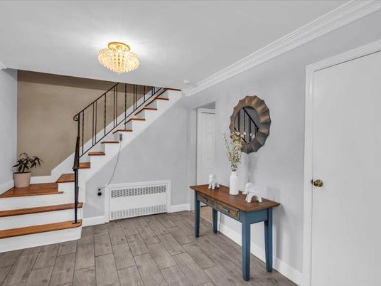 Chandelier, Interior, Wood Texture Flooring