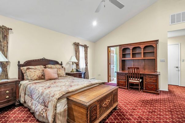 Bedroom, Home Office, Interior, Recessed Lighting