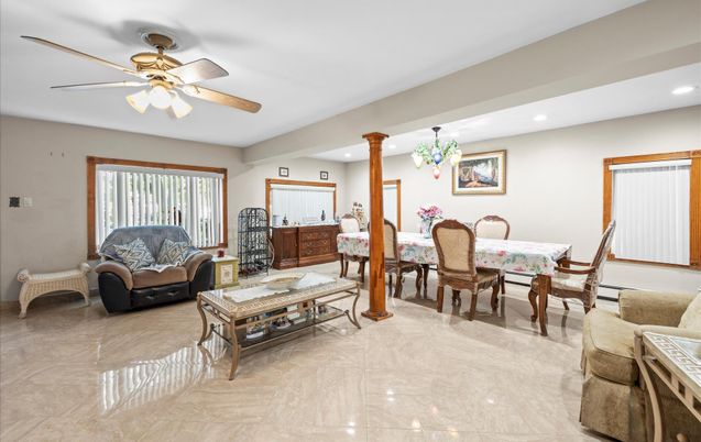 Dining room, Interior, Living room, Recessed Lighting