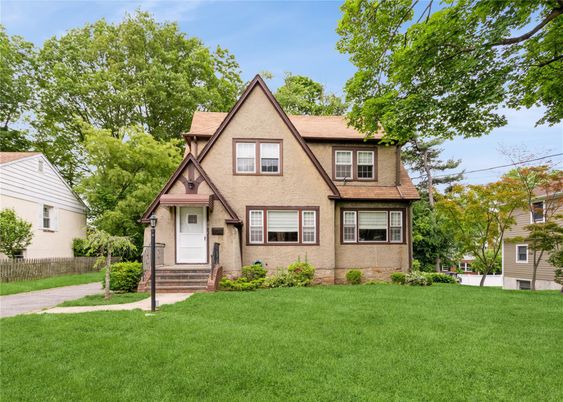 Exterior, Facade, Brick Facade, Tudor Revival