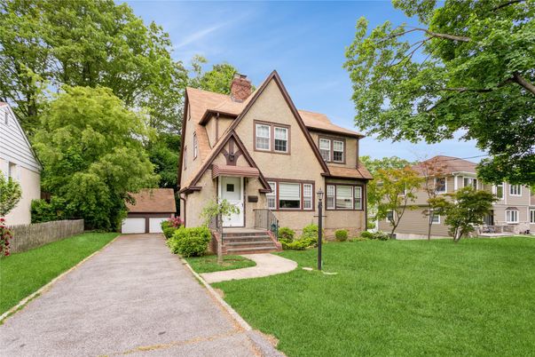 Backyard, Exterior, Facade, Tudor Revival
