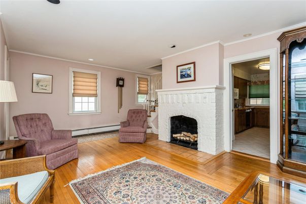 Fireplace, Interior, Wood Texture Flooring