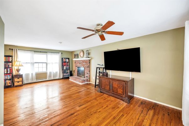 Fireplace, Interior, Wood Texture Flooring