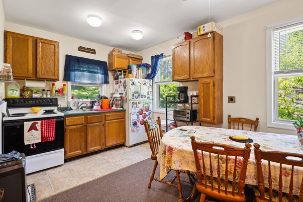 Dining room, Interior, Kitchen