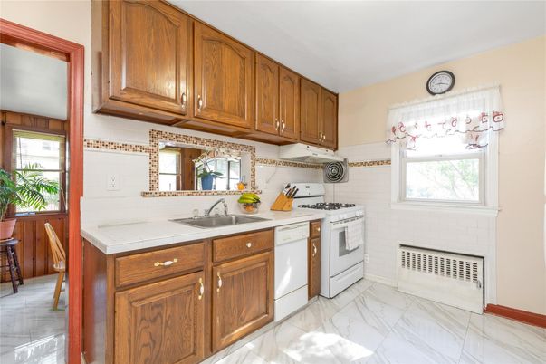 Interior, Kitchen, Marble, Tile Countertops