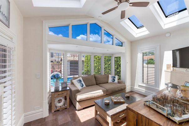 Interior, Living room, Sun Room, Wood Texture Flooring