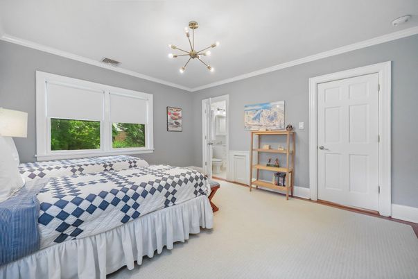 Bedroom, Interior, Pendant Lights