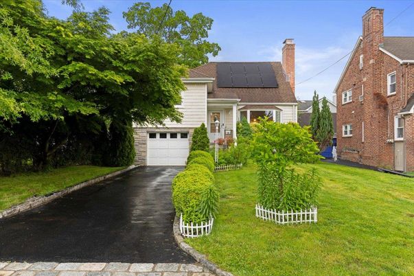 Attached, Exterior, Facade, Brick Facade, Solar Panels, Cape Cod