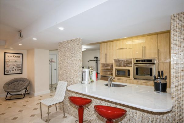 Interior, Kitchen, Recessed Lighting, Stainless Steel Appliances
