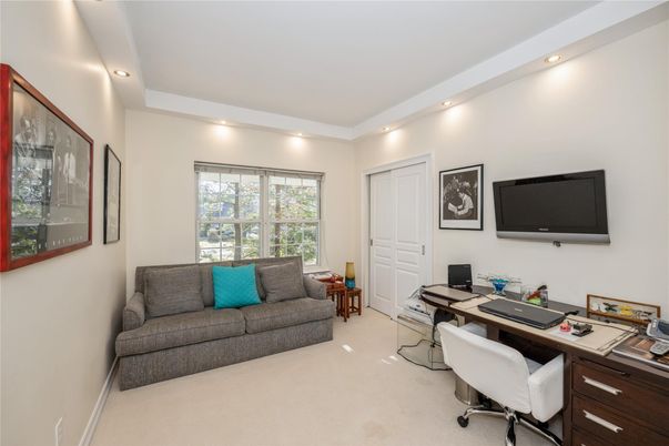 Home Office, Interior, Recessed Lighting