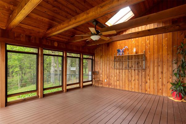 Empty room, Interior, Wooden Beams, Wooden Ceilings, Wood Texture Flooring, Wooden Walls