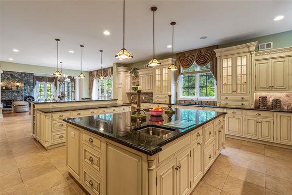 Interior, Kitchen, Pendant Lights, Recessed Lighting