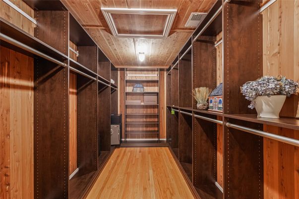 Interior, Walk-in Closets, Wooden Ceilings, Wood Texture Flooring, Wooden Walls