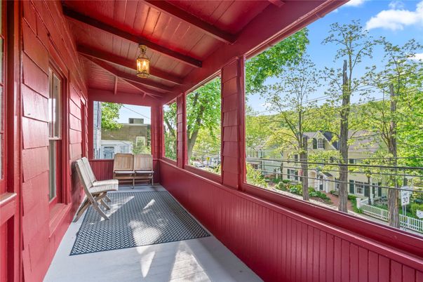 Interior, Sun Room, Wooden Beams