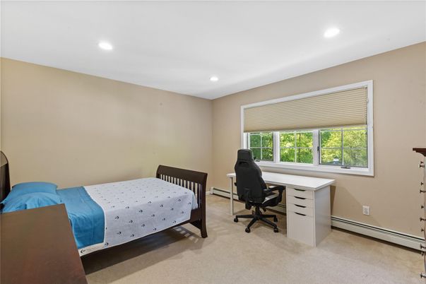 Bedroom, Home Office, Interior, Recessed Lighting
