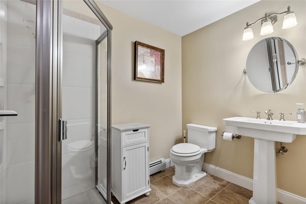 Bathroom, Glass Shower, Interior