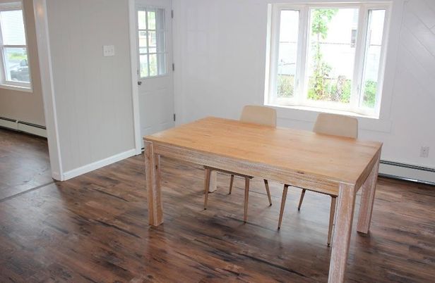 Dining room, Interior, Wood Texture Flooring