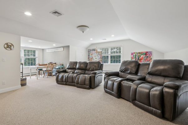 Home Theatre Room, Dining room, Interior, Living room, Recessed Lighting