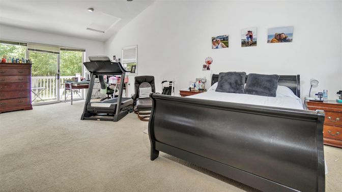 Bedroom, Fitness Equipment, Interior, Recessed Lighting
