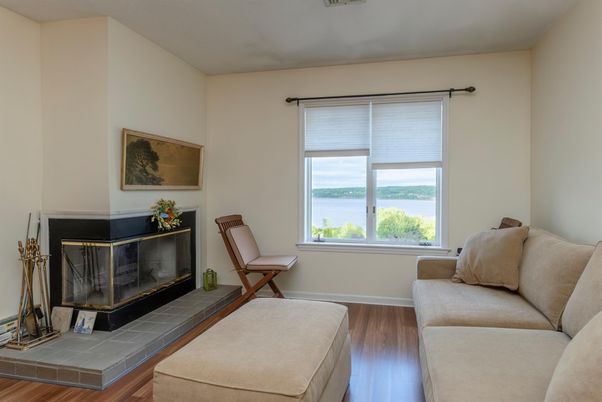 Fireplace, Interior, Water, Wood Texture Flooring
