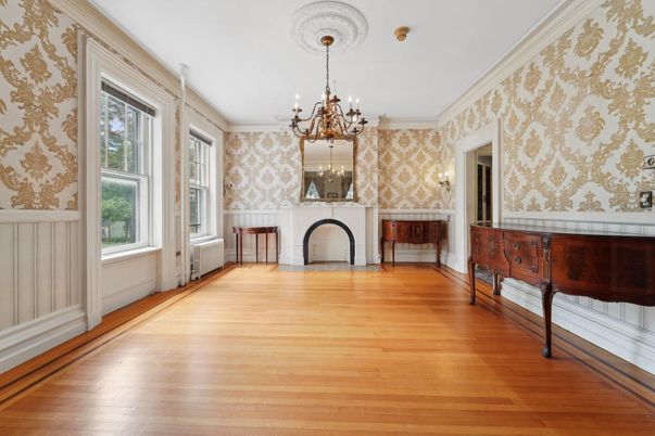 Chandelier, Interior, Wood Texture Flooring