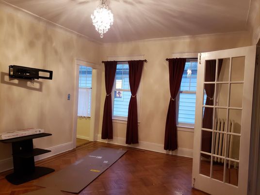 Chandelier, Interior, Wood Texture Flooring