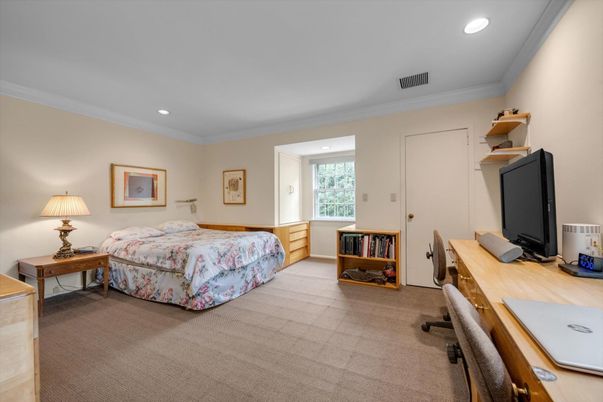 Bedroom, Home Office, Interior, Recessed Lighting