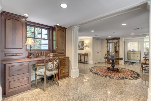 Home Office, Interior, Recessed Lighting