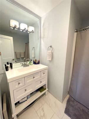 Bathroom, Dual Sink Vanities, Interior, Marble