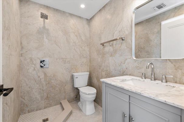 Bathroom, Interior, Recessed Lighting