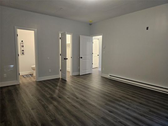 Bathroom, Empty room, Interior, Wood Texture Flooring