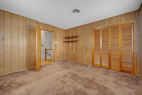 Empty room, Interior, Wooden Walls