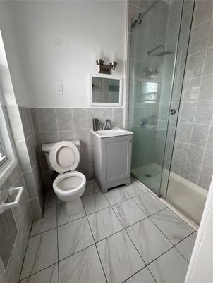 Bathroom, Glass Shower, Interior, Marble