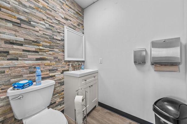 Bathroom, Interior, Wood Texture Flooring, Wooden Walls