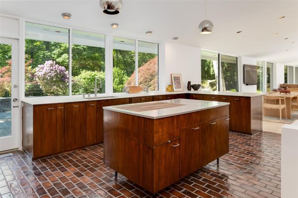 Dining room, Interior, Kitchen, Pendant Lights, Recessed Lighting