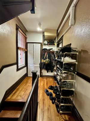 Interior, Walk-in Closets, Wood Texture Flooring