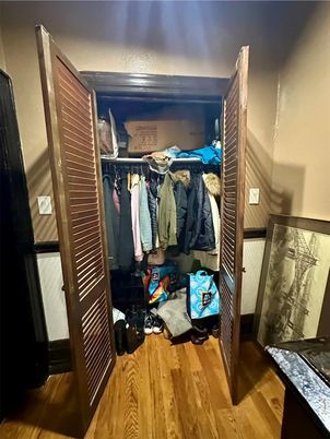 Interior, Walk-in Closets, Wood Texture Flooring
