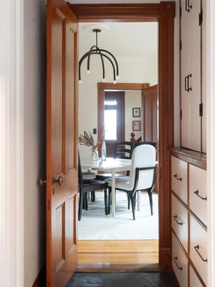 Dining room, Interior, Pendant Lights