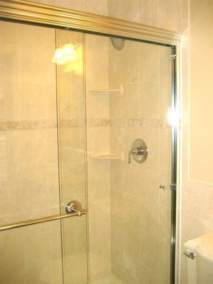 Bathroom, Glass Shower, Interior
