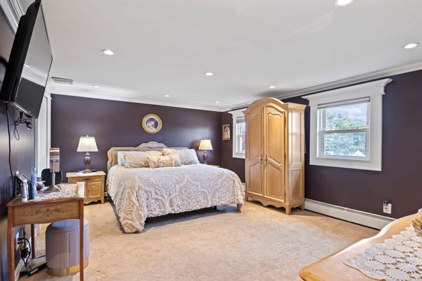 Bedroom, Home Office, Interior, Recessed Lighting