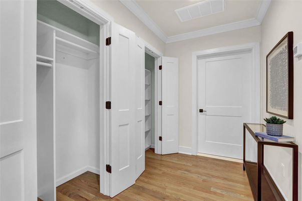 Interior, Walk-in Closets, Wood Texture Flooring