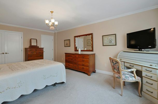 Bedroom, Chandelier, Home Office, Interior